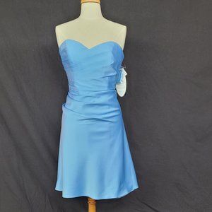Brand NWT short strapless cocktail dress size 14